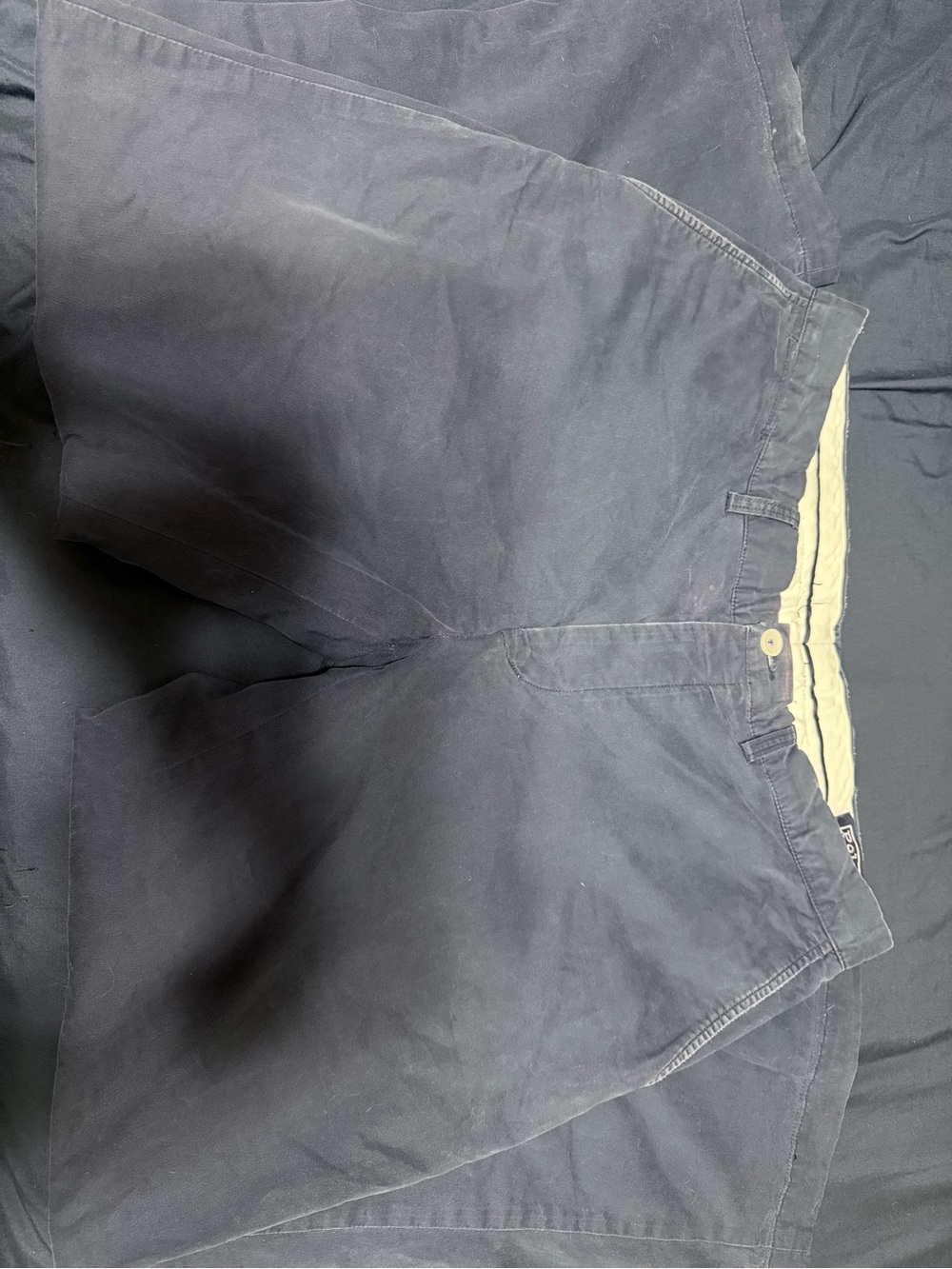 Ralph Lauren Navy Cotton Chino Pants